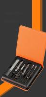 Set De Manicura 6pcs Herramientas De Cuidado De Uñas Y Pies Acero Inoxidable Afilado Cortador De Cutículas Y Eliminador De Piel Muerto Kit De Aseo - details 0