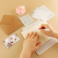 Mini Tablero De Puntuación Multifuncional 6.4''x8.5'' Hacer Sobres Origami Hojas Carpetas Herramienta De Punched Corner 3-Maneras - details 8