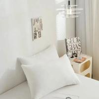 Funda De Almohada Suave Transpirable De Color Sólido Bolsa De Almohada De Poliéster/Celulosa De Madera Para Descanso Y Sueño - details 3