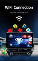 Reproductor Multimedia Para Coche 1DIN Android 14 Video Player Carplay Autopiloto WIFI Bluetooth GPS DSP Navegación AHD Universal - details 6