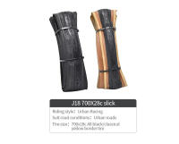 Pneumático Plegable TANKE MTB JILUER Para Bicicleta De Carretera Y Terreno Negro/Amarillo 60TPI Tamaños Variados 26×2.25/27.5×2.1/2.2/29×2.2/700×25C/20×1.35 - details 2
