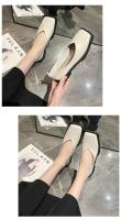 Zapatos De Mujer Mary Jane Retro Cuadrados Plana Minimalista Moda Zapatos Casuales Ligeros Para Primavera Y Otoño - details 4