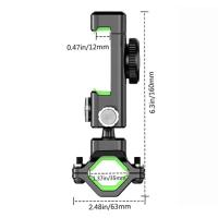 Soporte De Teléfono Móvil Para Manillar De Bicicleta Y Motocicleta Universal Con Rotación De 360° Adecuado Para iPhone 4.2-6.8 Pulgadas Material ABS - details 4