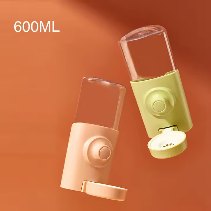 Cacerola De Alimentación Y Agua Automática Para Mascotas Pequeñas 500ML Plástico Adecuado Para Perros Gatos Pájaros Conejos Pigeon Parrot Colgante Para Jaula - 1