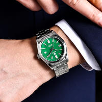 Reloj De Pulsera Deportivo Para Hombre BENYAR Lujo Automático 10Bar Impermeable Acero Inoxidable Con Correa De Acero Reloj De Mano Auto-Bobinado - details 14
