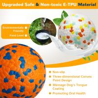 Juguete Para Morder De Goma Resistente Al Masticar Bola Interactiva De Entrenamiento Para Dientes De Los Perros De Alta Elasticidad Y Calidad - details 5