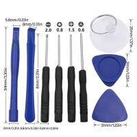 Juego De Herramientas De Desmontaje Con Destornilladores Para iPhone iPad Laptop Y Teléfonos Móviles Kit De Reparación De Computadoras Y Electrónica - details 1