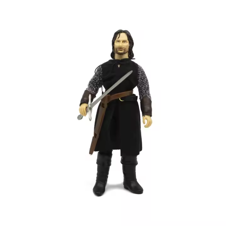 Bizak Figura Articulada Colección Aragorn El Señor de los Anillos Mego Toys 62849 - 1