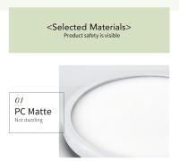 Lámpara De Techo LED Ultra Delgada MARPOU 2.2CM 24W 18W 13W 9W Decoración Moderna Para Dormitorio Sala De Estar Cocina 110V 220V - details 8
