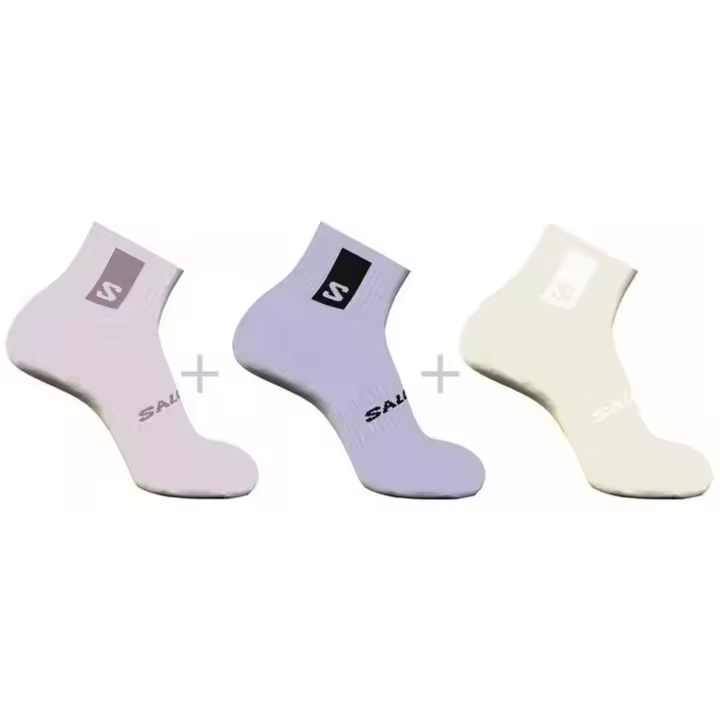 Calcetines marca Salomon modelo Lc2376300 para unisex en color violeta - 1