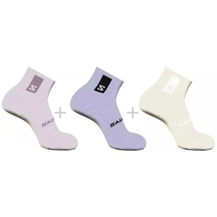 Calcetines marca Salomon modelo Lc2376300 para unisex en color violeta - 1