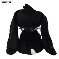 Muñeco De Peluche De Conejo Negro Para Decoración De Halloween Hex Hopper Estilo Gótico Rock Suave Y Cálido Juguetes Para Todas Las Edades - details 5