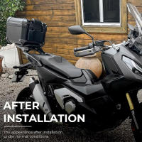 45L / 57L Caja de Techo de La Motocicleta de Aleación de Aluminio Tronco de La Motocicleta Caja de Casco A Prueba de Caídas a Prueba de Agua de Liberación Rápida Caja de La Cola de La Motocicleta Caja de Almacenamiento de Equipaje - details 0