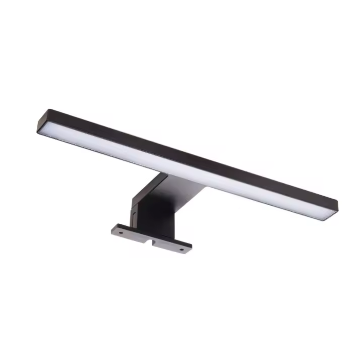 Ledkia Aplique Espejo Baño Carl 5W Negro  4000K Blanco Neutro - 1