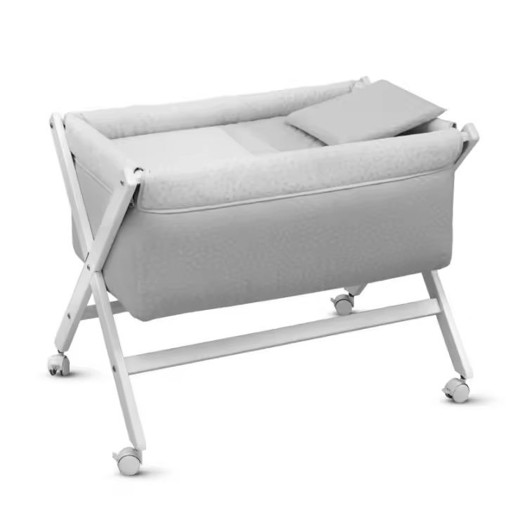 Minicuna Tijera Cambrass Madera Blanca Fresco - 1