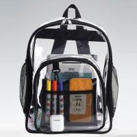Mochila Transparente Impermeable De PVC Gran Capacidad Para Estudiantes Escuela - details 4