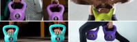 XOKOTAKI Pesa Kettlebell Hormigón Neopreno. Entrenamiento Muscular en Casa y Gimnasio. Diseño Ergonómico - details 2