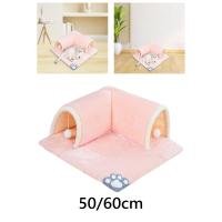 Túnel Para Gatos Plegable Juguete Interactivo Con Bola De Juego Divertido Para Entretenimiento En Casa Tentón Para Gatos Jovenes Y Adultos - details 3