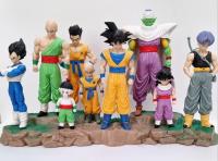 Figuras De Acción De Anime Dragon Ball 28cm Krillin Son Gohan Trunks PVC Colección De Modelos Decoración De Escritorio Juguetes Para Niños Regalos - details 2