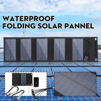 Cargador De Teléfono Móvil Con Panel Solar Plegable De 600W 5V Placa De Paneles Solares USB Power Bank Para Camping Emergencias Monocrystalline Silicon - details 5
