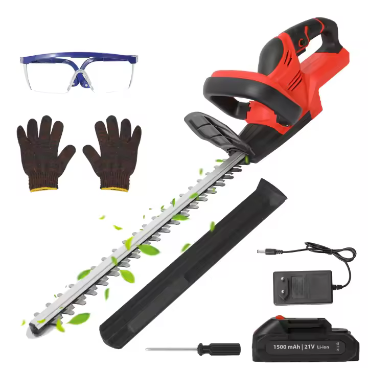 21V  Cordless Electric Hedge Trimmer 22 Inch 15000 RPM Lawn Mower Garden Landscaping Hedge Prunning Tool For Makita 21V Battery - 1