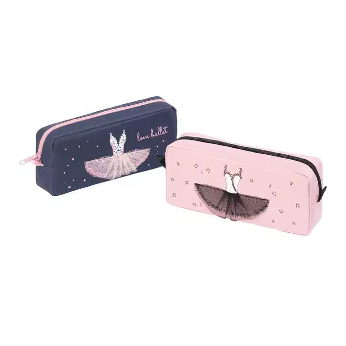 VIQUEL PORTATODO SIMPLE RECTANGULAR DANCE BAILARINA SURTIDOS DANCE 22x9x5 Cms. - 1
