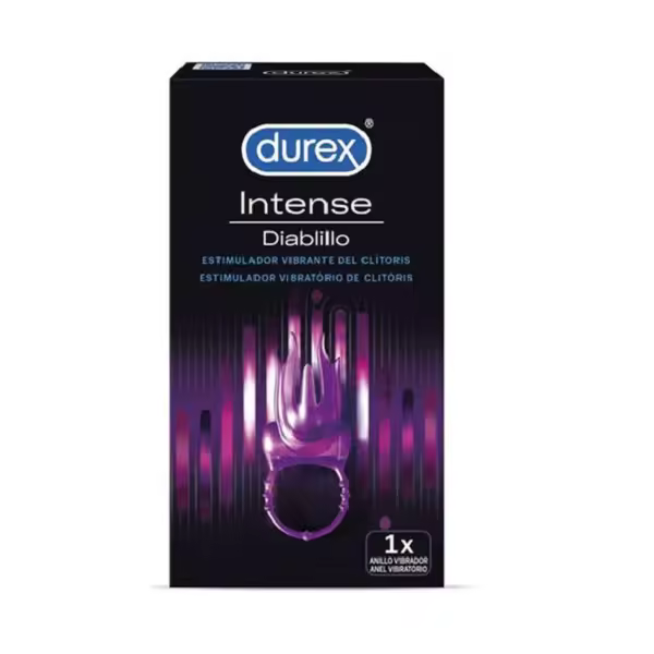Durex Juguete Sexual Anillo Vibrador Intense Orgasmic Diablillo Estimulador Clítoris - 1