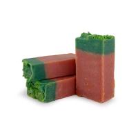Pastilla de jabón artesano con aceite de oliva y Papaya 100g - Big Soap Factory - Ayuda a eliminar las células muertas y proporciona aspecto suave y terso. - details 3