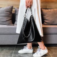 Bolso De Mano De Cuero Moda Para Mujer Lujo Capacidad Grande Tote Cadena Simple Bolso De Hombro Diseñador Bolso De Mujer - details 2