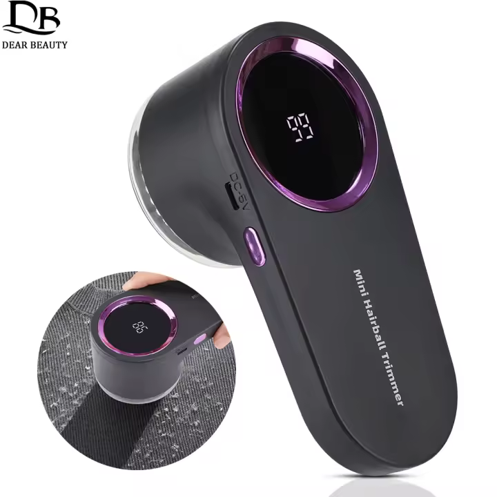  Eliminador De Pelusa Eléctrico Recargable USB Para Ropa Máquina De Limpieza De Ropa Con Mango Portátil Color Gris Y Blanco - 1