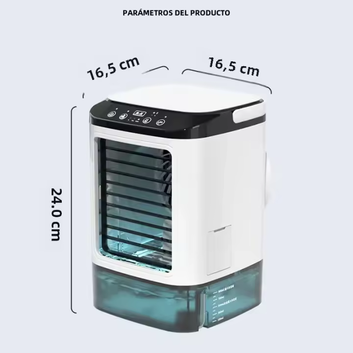 Ventilador De Escritorio Xiaomi Mini Atomizador Con Spraying Portátil Para Humidificación Y Aire Acondicionado Funciona Al Aire Libre Control Remoto Potencia 120w Voltaje 5V - 1