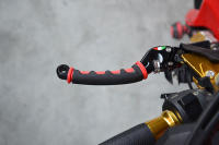 Cubierta Antideslizante Para Manillar De Motocicleta Universal Funda Protectora Para Freno Y Embrague De Bicicleta Accesorios De Equipo De Levas De Silicone Y Esponja Tamaño 9.5x1.8cm Colores Variados - details 5