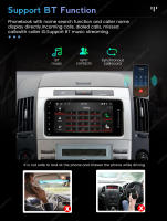 Navifly Android 13 Radio De Coche Multimedia WiFi Carplay+Auto Compatible Con Toyota General Motors Corolla Camry Prado Rav4 ROM 32G RAM 2G Display 7'' - details 20