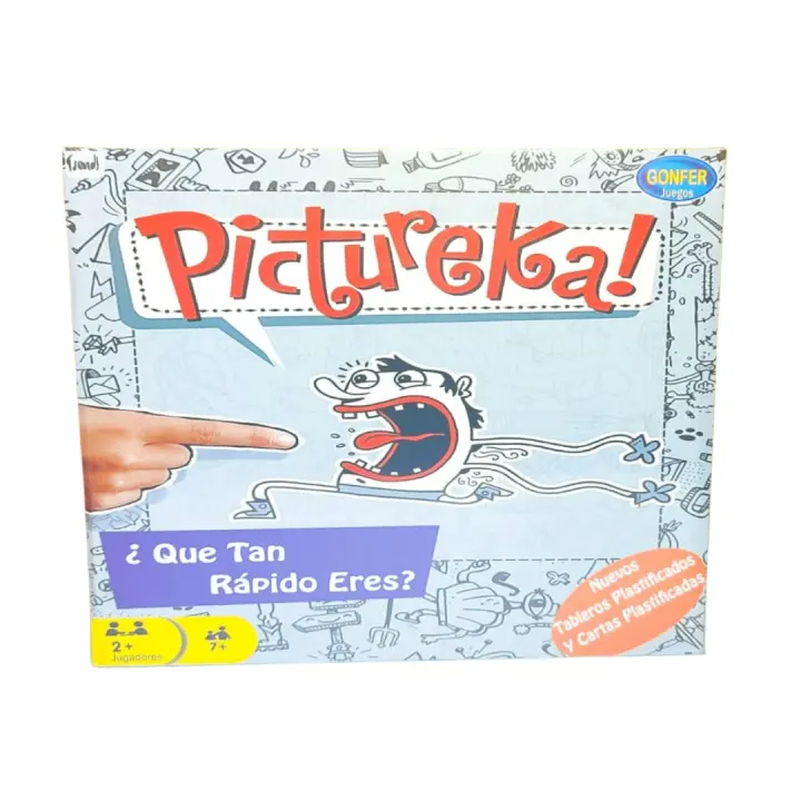 HASBRO GAMING JUEGO DE MESA PICTUREKA +2 JUGADORES, 6+ - 1
