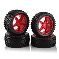 Pneumáticos De Goma RS Para Coche RC off Road Resistente Al Desgaste Rueda De Plástico Para HSP 94107 94166 94106 94155 Tamiya Wltoys 144001 - details 2