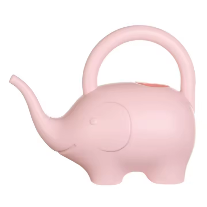 Regadera De Jardín Infantil En Forma De Animal De Dibujos Animados Color Caramelo Duradero Portátil Ligera Para Riego - 1