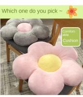 Cojín De Flor Para Sofá Ventana De Bay Window Y Suelo Del Dormitorio Cojín De Butaca Sunflower Regalo De Cumpleaños Para Niña Cojín Relleno De Espuma PU Material Poliéster 100% - details 14