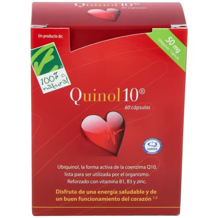 100% Natural Quinol10 50Mg 60Caps - 1