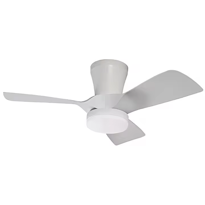 Akunadecor - Ventilador Dc Polaris Blanco Led Memoria De Color Control Remoto Schuller - 1