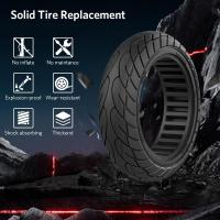 Rueda Maciza de 10 Pulgadas 10x2,125 para Patinete Electrico XiaOmi M365/1s/Pro/Pro 2，Rueda de 10*2 Repuesto Antipinchazo Compatible con Nine bot F30 S2 S3 Kug ou M4,Gotrax G4 Vivobike S2 ​​Max / S3 Max, - details 2