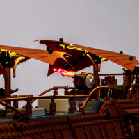 Jabba's Sail Barge ™ Set De Bloques Con Luz LED Brick Bling 75397 Accesorios De Iluminación Incluidos Regalo Para Construcción Unisex - details 10