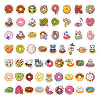 50PCS Pegatinas De Donuts Cartoon Para iPad Maleta Escritorio Cuaderno Computadora Decoración De Juguetes Con Patrón De Animales Resistente Al Agua Para Adolescentes Y Adultos - details 4