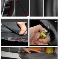 Cubierta De Volante Para Opel Astra (K) Corsa (E) CrosslandX GrandlandX Insignia Microfibra Cuero Personalizada Antideslizante Transpirable Duradera Para Todas Las Estaciones - details 3