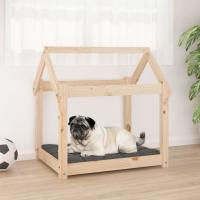 vidaXL Cama para Perros 71x55x70 cm Mascotas Dormir Color Natural,  Blanco,  Gris y mas - details 0