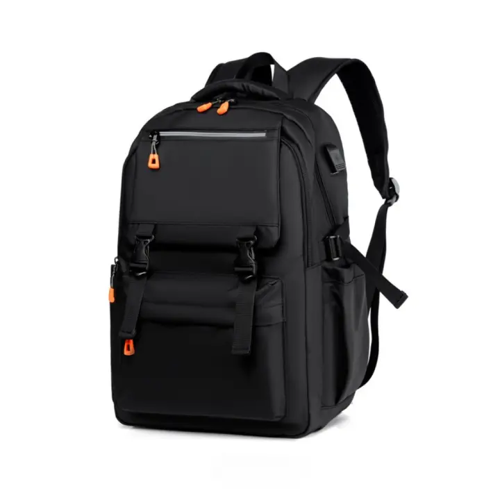 Mochila de gran capacidad para Hombres, bolsa de ordenador portátil, con múltiples capas de viaje - 1