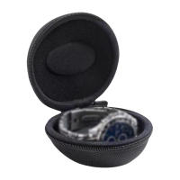 Caja De Viaje Portátil Para Relojes EVA Organizador De Almacenamiento Impermeable Para Relojes Inteligentes Con Cierre De Cremallera Y Material De Cuero Liso - details 2