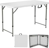 MESA PLEGABLE 122x61 y ALTURA REGULABLE a 49cm, 61cm y 74cm - details 0