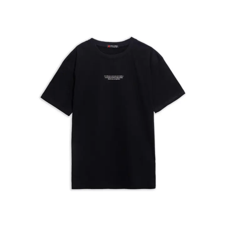 Camiseta Area Zero Negra Timeless Bear Oversized Tee - 1