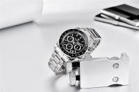 Reloj De Pulsera De Cuarzo Para Hombre PAGANI DESIGN 2024 Multi Zona Horaria 40MM Marca Top Lujo Cronógrafo VK63 Acero Inoxidable Resistente Al Agua - details 19