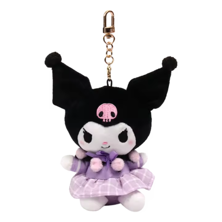 Llavero De Peluche Sanrio Cogimyun Kuromi 10cm Muñeco De Algodón PP Colgante Para Mochila Regalo Para Estudiantes Con Oso Y Nube Kawaii - 1